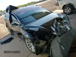 2016 Tesla Model X 70D with VIN 5YJXCBE22GF025585, listed as a Copart auction lot 52363755 with 141,607 mi miles and Salvage Title. Bid and sale history available at DreamBid. Image 12.