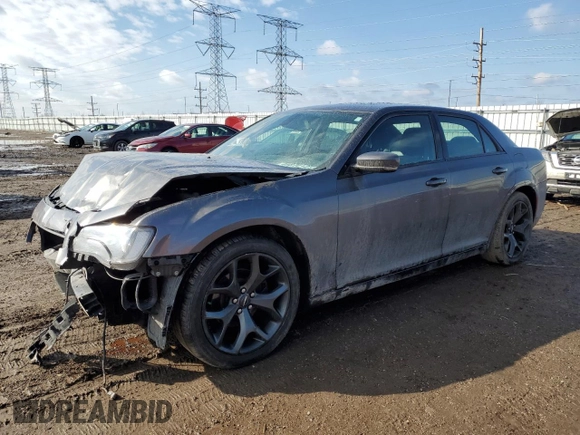 2021 Chrysler 300 S with VIN 2C3CCABG4MH536976, listed as a Copart auction lot 46870125 with 86,347 mi miles and Salvage Title. Bid and sale history available at DreamBid. Image 1.