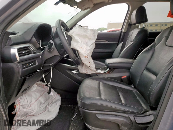 2022 Kia Telluride LX with VIN 5XYP2DHC5NG284645, listed as a Copart auction lot 57147955 with 47,664 mi miles and Salvage title. Bid and sale history available at DreamBid. Image 7.