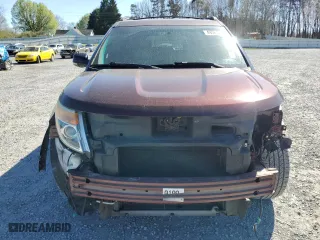 2012 Ford Explorer XLT with VIN 1FMHK7D87CGA34725, listed as a Copart auction lot 49584225 with 124,570 mi miles and Salvage Title. Bid and sale history available at carsss.com. Image 5.