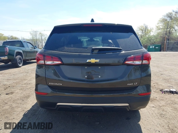 2023 Chevrolet Equinox LT with VIN 3GNAXUEG0PL248041, listed as a IAAI auction lot 42024733 with 56,458 mi miles and . Bid and sale history available at DreamBid. Image 16.