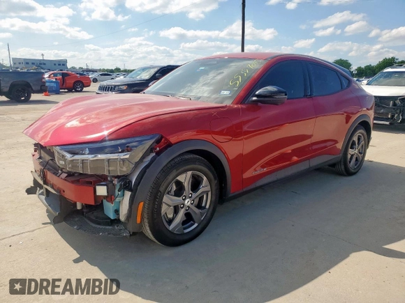 2023 Ford Mustang Mach-E Select with VIN 3FMTK1R41PMA68569, listed as a Copart auction lot 55359085 with 18,927 mi miles and Salvage title. Bid and sale history available at DreamBid. Image 1.