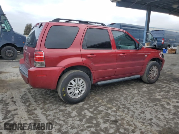 2005 Mercury Mariner Convenience with VIN 4M2YU56Z85DJ12274, listed as a Copart auction lot 52148105 with 213,826 mi miles and Salvage title. Bid and sale history available at DreamBid. Image 3.