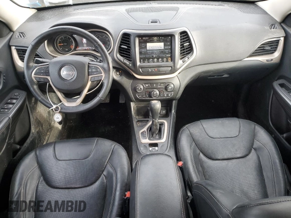 2015 Jeep Cherokee Limited with VIN 1C4PJLDB7FW701648, listed as a Copart auction lot 49612655 with 118,760 mi miles and Salvage Title. Bid and sale history available at DreamBid. Image 8.