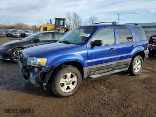 2006 Ford Escape XLT with VIN 1FMYU03156KB58824, listed as a Copart auction lot 46247915 with 163,797 mi miles and Salvage Title. Bid and sale history available at carsss.com. Image 1.