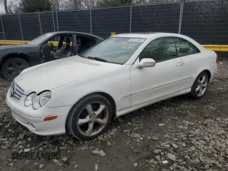 2005 Mercedes-Benz CLK 320 z VIN WDBTJ65J55F167018, wystawiony jako Copart lot #86347694 z przebiegiem 164 716 mil mil oraz Tytuł czysty. Historia ofert i sprzedaży dostępna na DreamBid. Obrazek 1.