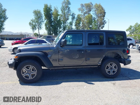 2022 Jeep Wrangler Unlimited Sport S z VIN 1C4HJXDG6NW134306, wystawiony jako IAAI lot #42206796 z przebiegiem 45 303 mil mil oraz . Historia ofert i sprzedaży dostępna na DreamBid. Obrazek 14.
