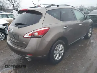 2011 Nissan Murano SL with VIN JN8AZ1MU1BW054649, listed as a IAAI auction lot 41552105 with 231,535 mi miles and . Bid and sale history available at DreamBid. Image 4.