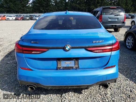 2021 BMW 2 Series 228i xDrive with VIN WBA73AK06M7G45113, listed as a Copart auction lot 70149703 with 38,830 mi miles. Bid and sale history available at carsss.com. Image 6.