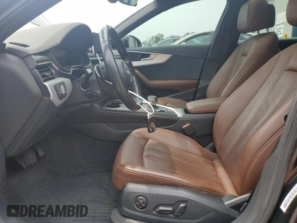 2017 Audi A4 Premium with VIN WAUDNAF40HN050153, listed as a Copart auction lot 60552645 with 117,318 mi miles and Salvage title. Bid and sale history available at DreamBid. Image 7.