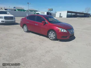 2015 Nissan Sentra SV with VIN 3N1AB7AP4FY248241, listed as a IAAI auction lot 41823236 with 126,752 mi miles. Bid and sale history available at carsss.com. Image 1.