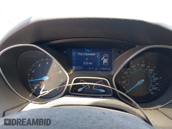 2012 Ford Focus SE with VIN 1FAHP3F28CL167157, listed as a IAAI auction lot 42381139 with 170,694 mi miles and . Bid and sale history available at DreamBid. Image 7.
