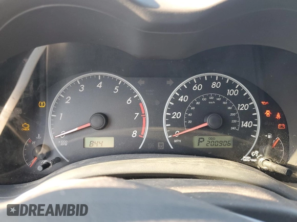 2009 Toyota Corolla with VIN JTDBL40E89J030082, listed as a Copart auction lot 50907515 with 200,906 mi miles and Salvage Title. Bid and sale history available at carsss.com. Image 9.