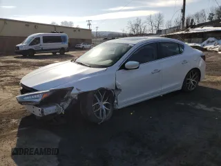 2021 Acura ILX w/Premium Package with VIN 19UDE2F75MA010785, listed as a Copart auction lot 45732545 with 48,714 mi miles and Salvage Title. Bid and sale history available at carsss.com. Image 1.