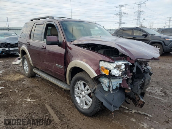 2008 Ford Explorer Eddie Bauer with VIN 1FMEU74E28UA96464, listed as a Copart auction lot 86075724 with 152,404 mi miles and Salvage Title. Bid and sale history available at carsss.com. Image 4.