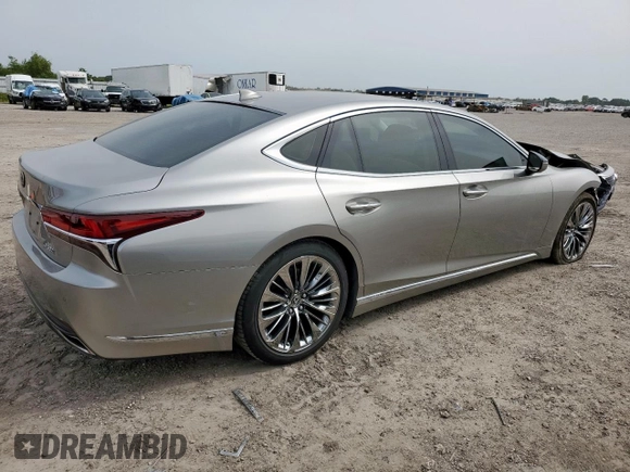 2020 Lexus LS 500 с VIN JTHD51FF0L5011509, выставлен на аукционе Copart как лот 56854095 с пробегом 34 215 миль миль и Списание • Salvage title. История ставок и продаж доступна на DreamBid. Изображение 3.