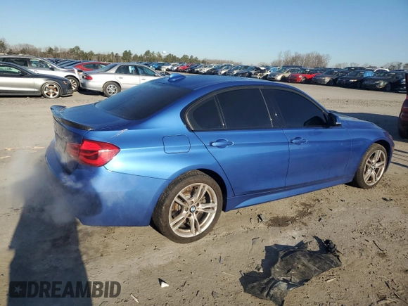 2017 BMW 3 Series 340i xDrive with VIN WBA8B7C50HK703916, listed as a Copart auction lot 44768225 with 34,508 mi miles and Salvage Title. Bid and sale history available at carsss.com. Image 3.