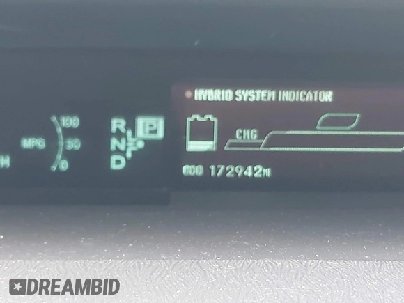 2011 Toyota Prius I z VIN JTDKN3DU6B1397817, wystawiony jako IAAI lot #42476902 z przebiegiem 172 942 mil mil oraz . Historia ofert i sprzedaży dostępna na DreamBid. Obrazek 15.