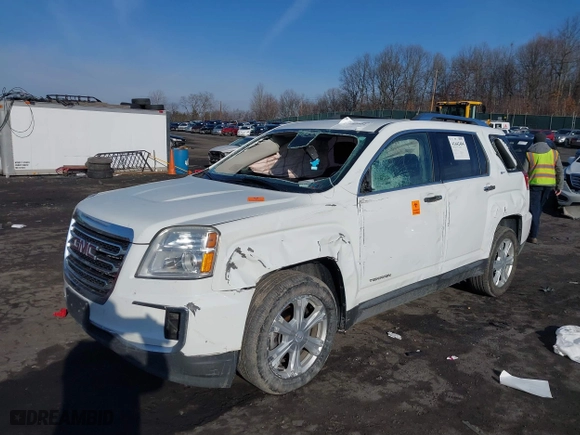2017 GMC Terrain SLT with VIN 2GKFLUEKXH6328908, listed as a IAAI auction lot 41642404 with 87,822 mi miles. Bid and sale history available at carsss.com. Image 17.