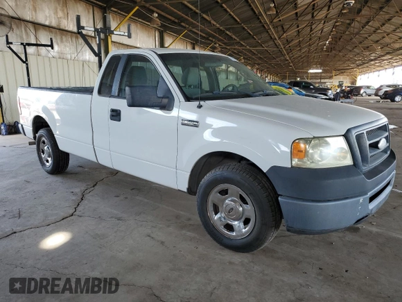 2007 Ford F-150 XL with VIN 1FTRF12237KC72194, listed as a Copart auction lot 86137584 with 245,058 mi miles and Clean Title. Bid and sale history available at carsss.com. Image 4.