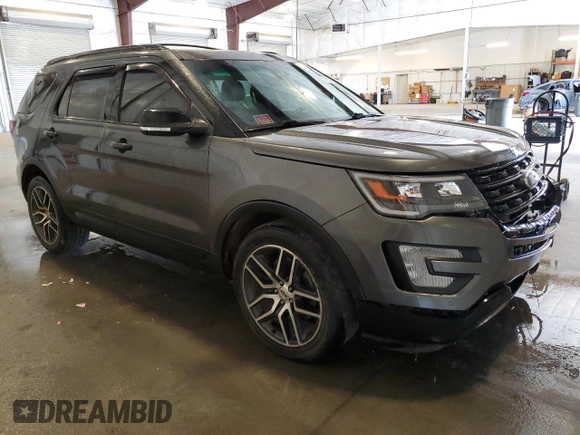 2017 Ford Explorer Sport с VIN 1FM5K8GT4HGC28614, выставлен на аукционе Copart как лот 57759305 с пробегом 126 587 миль миль и Списание • Salvage title. История ставок и продаж доступна на DreamBid. Изображение 4.