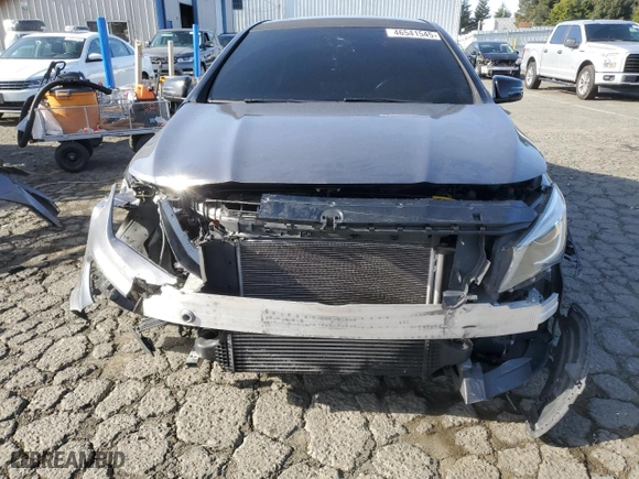 2016 Mercedes-Benz CLA with VIN WDDSJ4GB9GN390703, listed as a Copart auction lot 46541545 with 61,619 mi miles and Salvage Title. Bid and sale history available at carsss.com. Image 5.
