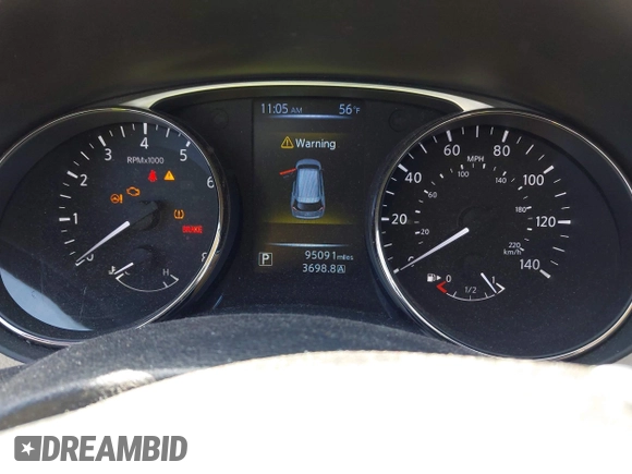 2016 Nissan Rogue S with VIN KNMAT2MT3GP614005, listed as a IAAI auction lot 42059709 with 95,091 mi miles and . Bid and sale history available at DreamBid. Image 7.