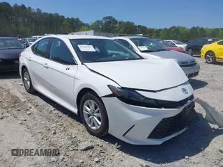 2025 Toyota Camry LE with VIN 4T1DAACKXSU522692, listed as a IAAI auction lot 41986703 with 7,814 mi miles and . Bid and sale history available at DreamBid. Image 13.