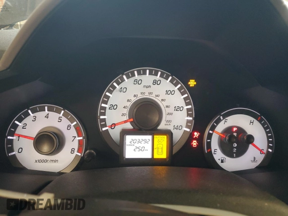 2014 Honda Pilot EX-L with VIN 5FNYF3H59EB027869, listed as a Copart auction lot 52512485 with 203,292 mi miles and Salvage Title. Bid and sale history available at carsss.com. Image 9.