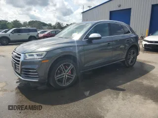2018 Audi SQ5 Premium Plus with VIN WA1A4AFY1J2013464, listed as a Copart auction lot 60233925 with 120,820 mi miles and Clean title. Bid and sale history available at DreamBid. Image 1.