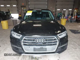 2018 Audi Q5 Premium Plus with VIN WA1BNAFY2J2201427, listed as a IAAI auction lot 42009685 with 75,465 mi miles. Bid and sale history available at carsss.com. Image 12.