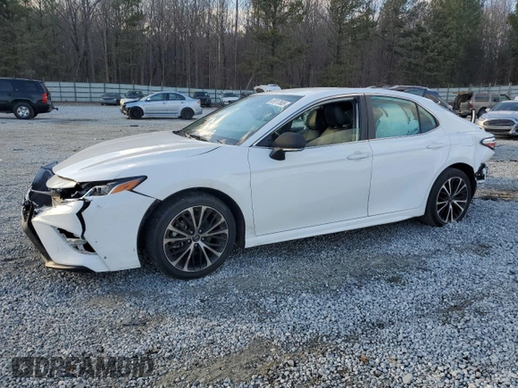 2019 Toyota Camry LE with VIN 4T1B11HK3KU808495, listed as a Copart auction lot 89317665 with 75,581 mi miles and Salvage Title. Bid and sale history available at carsss.com. Image 1.