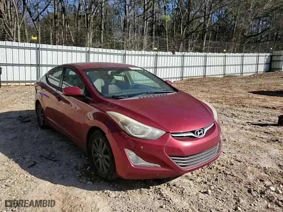2015 Hyundai Elantra SE with VIN 5NPDH4AE2FH630450, listed as a Copart auction lot 46849155 with 142,731 mi miles and Salvage Title. Bid and sale history available at carsss.com. Image 11.
