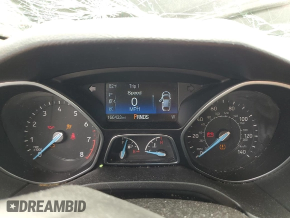 2015 Ford Focus SE with VIN 1FADP3F20FL340284, listed as a Copart auction lot 54115255 with 166,433 mi miles and Clean Title. Bid and sale history available at DreamBid. Image 9.