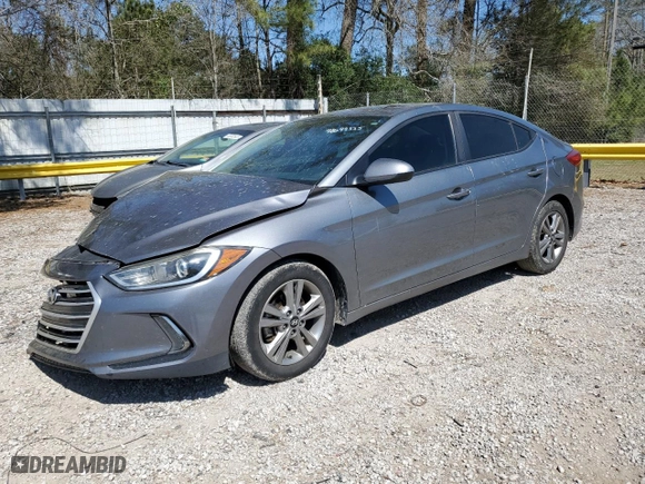 2018 Hyundai Elantra Value Edition with VIN KMHD84LF6JU589398, listed as a Copart auction lot 48699335 with 120,418 mi miles and Salvage Title. Bid and sale history available at carsss.com. Image 1.