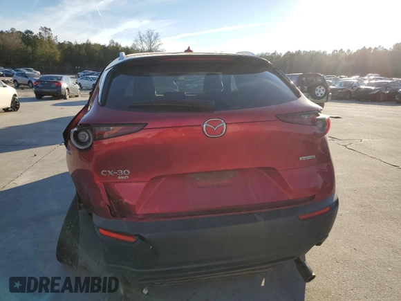 2022 Mazda CX-30 S Premium with VIN 3MVDMBDL1NM406698, listed as a Copart auction lot 88682825 with 81,868 mi miles and Salvage Title. Bid and sale history available at carsss.com. Image 6.