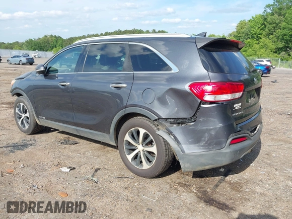 2016 Kia Sorento EX with VIN 5XYPHDA5XGG083093, listed as a IAAI auction lot 42138707 with 156,799 mi miles and . Bid and sale history available at DreamBid. Image 3.