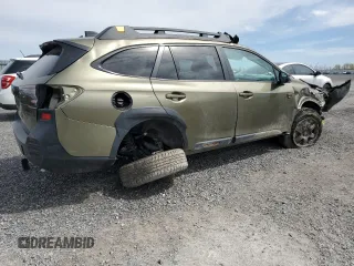 2025 Subaru Outback Wilderness with VIN 4S4BTHTD0S3137059, listed as a Copart auction lot 53855455 with Not provided miles and Non repairable. Bid and sale history available at DreamBid. Image 3.