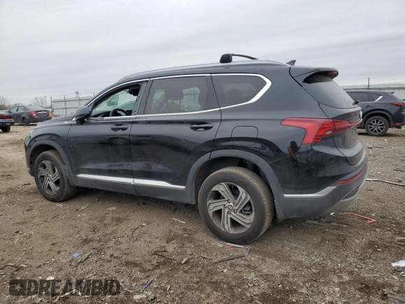2022 Hyundai Santa Fe SEL with VIN 5NMS2DAJ7NH379569, listed as a Copart auction lot 89164455 with 79,858 mi miles and Salvage Title. Bid and sale history available at carsss.com. Image 2.