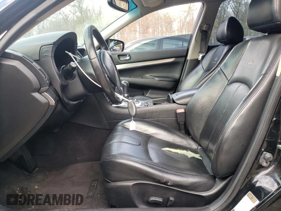 2012 Infiniti G25 Sedan x with VIN JN1DV6AR0CM862198, listed as a Copart auction lot 81505944 with 146,958 mi miles and Salvage Title. Bid and sale history available at carsss.com. Image 7.