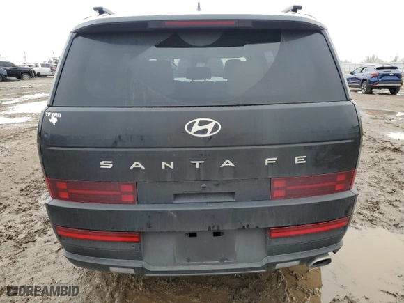 2025 Hyundai Santa Fe SEL with VIN 5NMP24GL9SH078196, listed as a Copart auction lot 45673475 with 2,465 mi miles and Salvage Title. Bid and sale history available at carsss.com. Image 6.