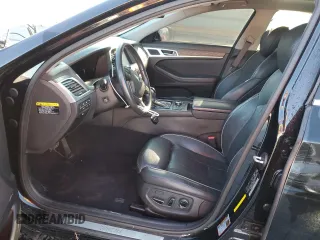 2015 Hyundai Genesis 5.0L with VIN KMHGN4JF2FU036120, listed as a Copart auction lot 63037604 with 102,936 mi miles and Salvage Title. Bid and sale history available at carsss.com. Image 7.