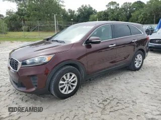 2019 Kia Sorento LX with VIN 5XYPG4A51KG491221, listed as a Copart auction lot 59511255 with 89,917 mi miles and Salvage title. Bid and sale history available at DreamBid. Image 1.