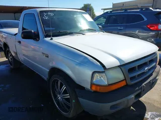 2002 Ford Ranger XL with VIN 1FTYR10U42PA62707, listed as a IAAI auction lot 41645307 with 267,824 mi miles. Bid and sale history available at carsss.com. Image 6.