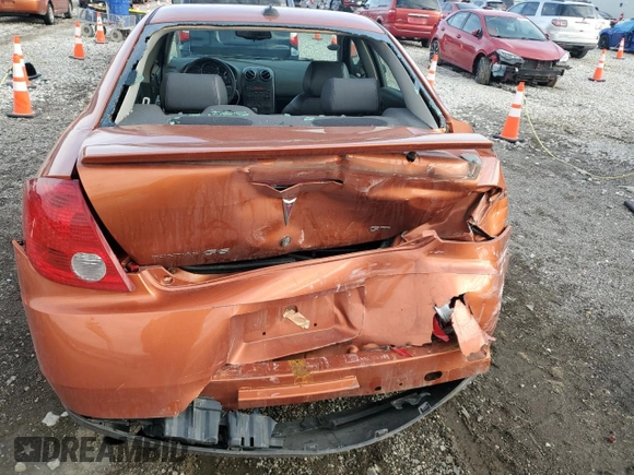 2005 Pontiac G6 GT with VIN 1G2ZH548154173379, listed as a Copart auction lot 86245824 with 133,367 mi miles and Salvage Title. Bid and sale history available at carsss.com. Image 6.
