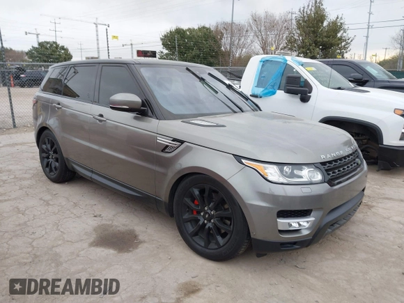 2017 Land Rover Range Rover Sport HSE with VIN SALWR2FK3HA694220, listed as a IAAI auction lot 41354878 with 109,853 mi miles and . Bid and sale history available at DreamBid. Image 1.