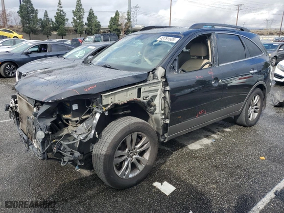 2012 Hyundai Veracruz Limited with VIN KM8NU4CC2CU191002, listed as a Copart auction lot 43781685 with 133,154 mi miles and Salvage Title. Bid and sale history available at carsss.com. Image 1.