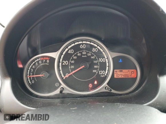 2014 Mazda 2 Sport with VIN JM1DE1KY7E0177518, listed as a Copart auction lot 85895094 with 107,486 mi miles and Salvage Title. Bid and sale history available at carsss.com. Image 9.