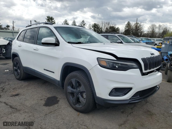 2019 Jeep Cherokee Altitude with VIN 1C4PJMLB6KD455172, listed as a Copart auction lot 50973875 with 64,323 mi miles and Salvage Title. Bid and sale history available at carsss.com. Image 4.