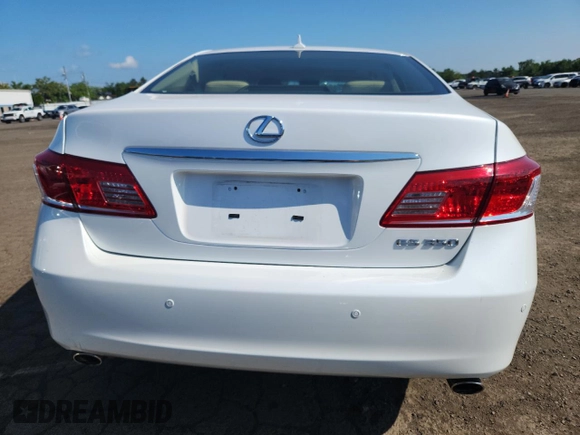 2012 Lexus ES 330 with VIN JTHBK1EG8C2500364, listed as a Copart auction lot 63457615 with Not provided miles and Salvage title. Bid and sale history available at DreamBid. Image 6.